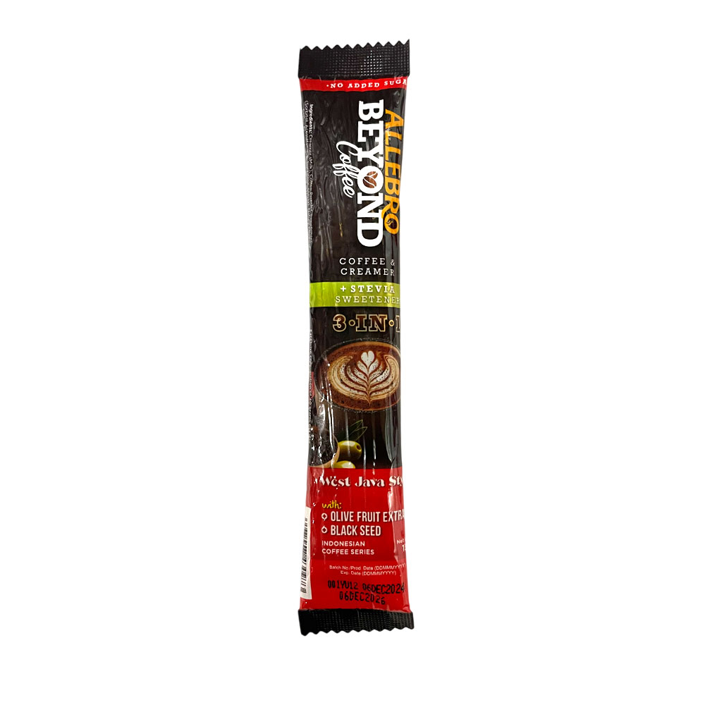 Allebro Beyond Coffee West Jawa Style Sachet 13G Allebro Beyond Coffee West Jawa Style Sachet 13G