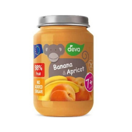 Deva Banana & Apricot Baby Food 7+ Month 200G