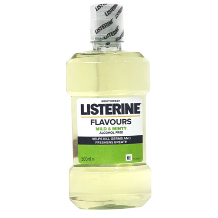Listerine Mild Minty Mouth Wash 500Ml