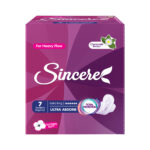 Sincere Ultra Absorb Extra Long Sanitary Napkins 7-Pack
