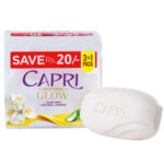 Capri Soap Soothing Glow Aloe Vera Natural Jasmine 120Gx3