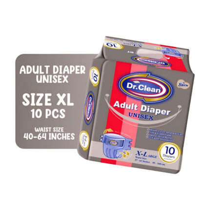Dr.Clean Adult Diaper Extra Large 10Pcs