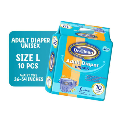 Dr.Clean Adult Diaper Large 10Pcs