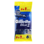 Gillette Blue 2 Disposable Razors 5+1 Pack