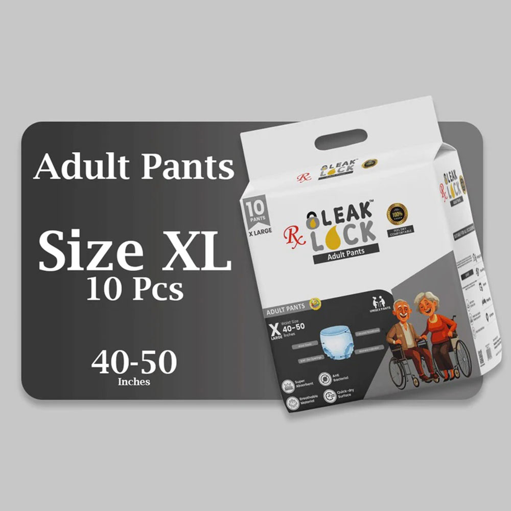 Leak Lock Adult Pants Extra Large 10Pcs Leak Lock Adult Pants Extra Large 10Pcs