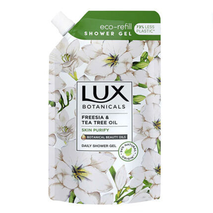 Lux Freesia & Tea Tree Oil Shower Gel Refill 500Ml Imp