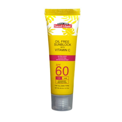 Saeed Ghani Vitamin C Sunblock Spf60 30Ml